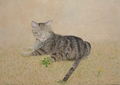 Acrylic Painting-CAT