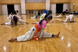 準備体操・柔軟