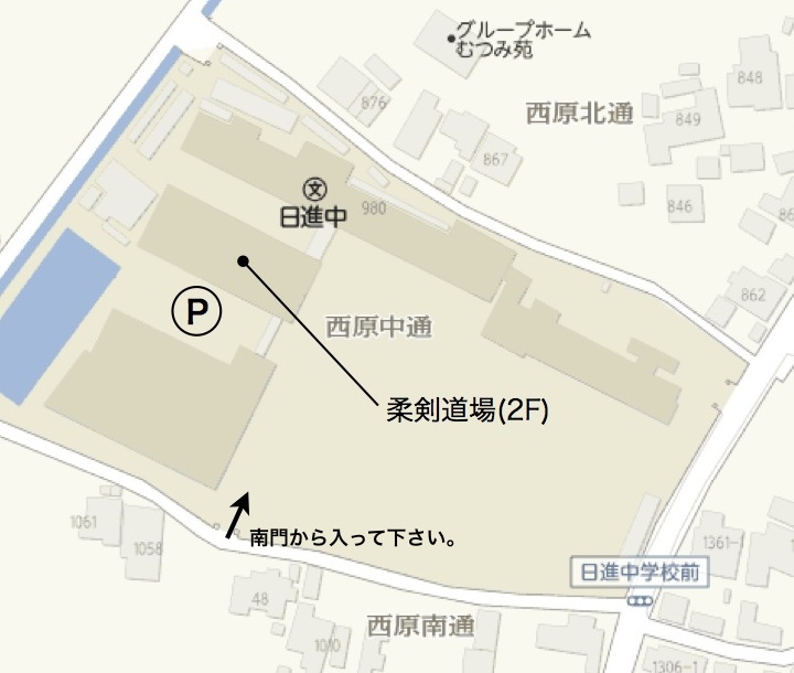 日進中学　詳細図